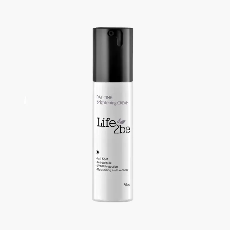 کرم روز روشن کننده و ضدلک لایف توبی Day Time Brightening Cream LIFE 2BE