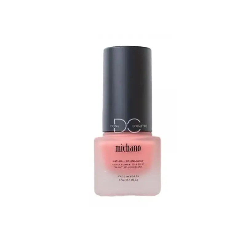 رژگونه مایع میچانو Michano Natural Looking Glow Liquid Blush رنگ رژگونه مایع میچانو Michano Natural Looking Glow Liquid Blush رنگ pink-peony