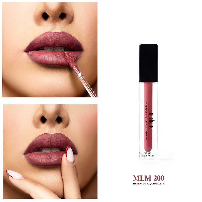 رژ لب مایع و لیپ گلاس میچانو MICHANO HYDRATING LIPGLOSS