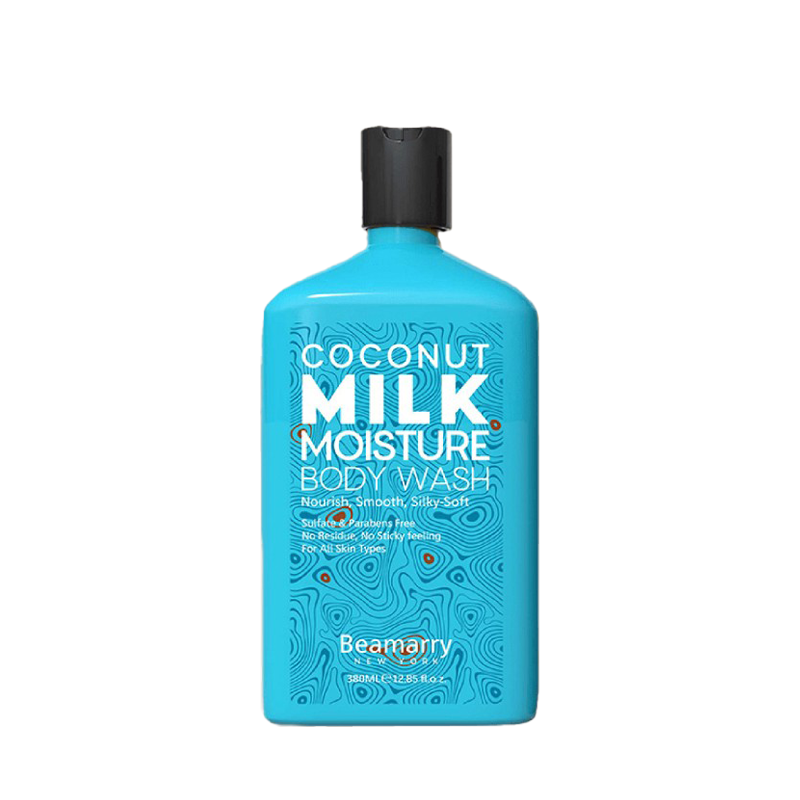 بادی واش شیر نارگیل بیمری مناسب انواع پوست (BEAMARRY-COCONUT-MILK-BODYWASH)