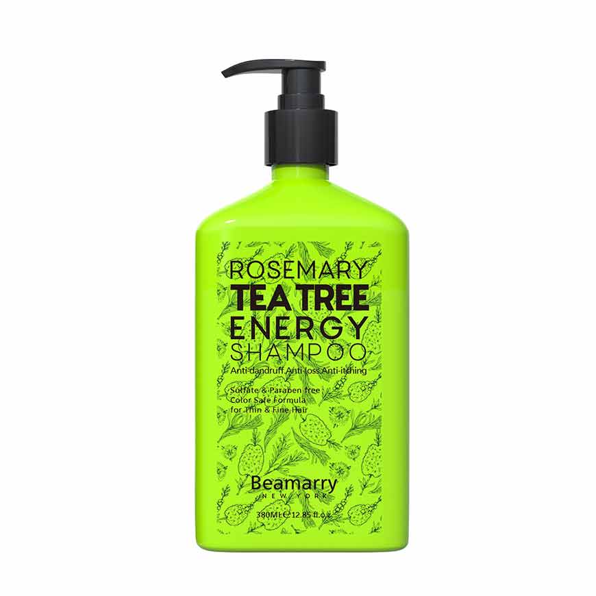 شامپو انرژی زای بیمری حاوی رزماری BEAMARRY Rosemary Tea Tree Energy Shampoo