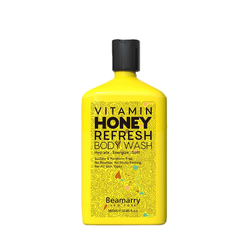 بادی واش انرژی بخش بیمری حاوی عسل (BEAMARRY-VITAMIN-HONEY-BODYWASH)
