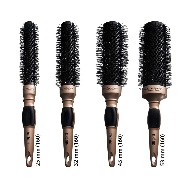 برس گرد نسوز بلند میچانو 160 میلیمتر MICHANO Round Hair Brush 160mm