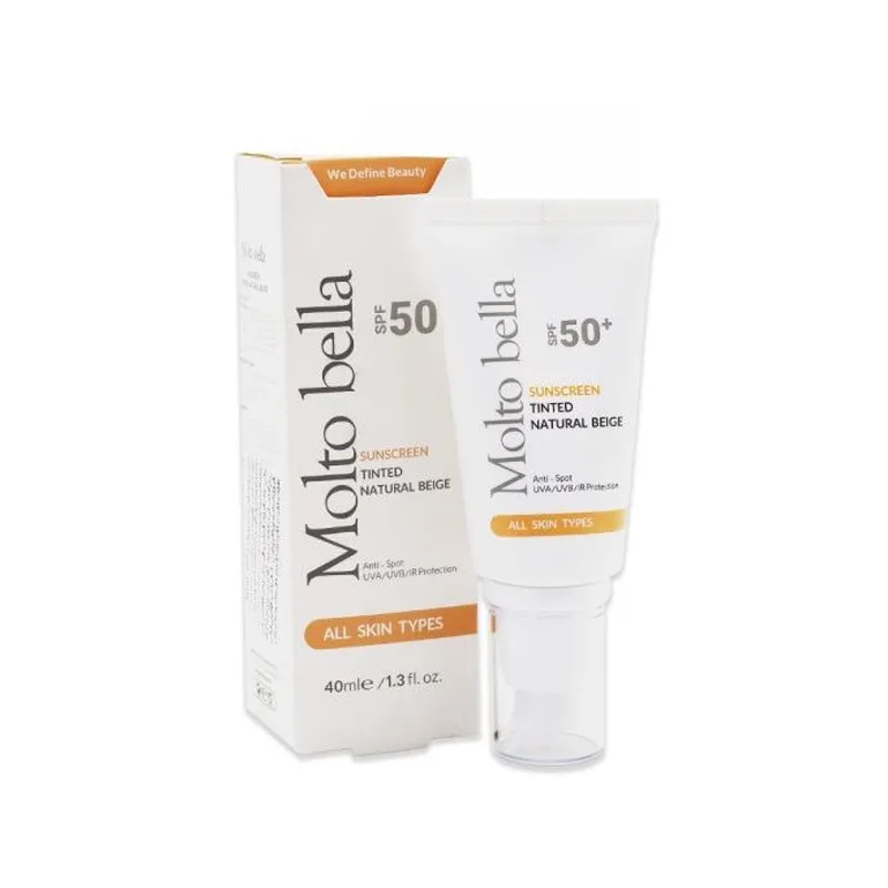 ضد آفتاب رنگی مولتو بلا SPF 50+ با رنگ بژ طبیعی